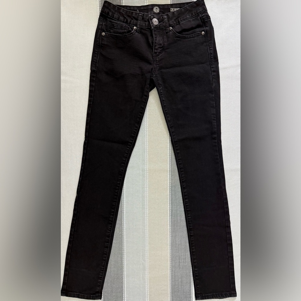 SO Black Denim Skinny Jeans Size 1